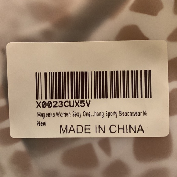 Aurelle giraffe print bikini - Picture 2 of 2